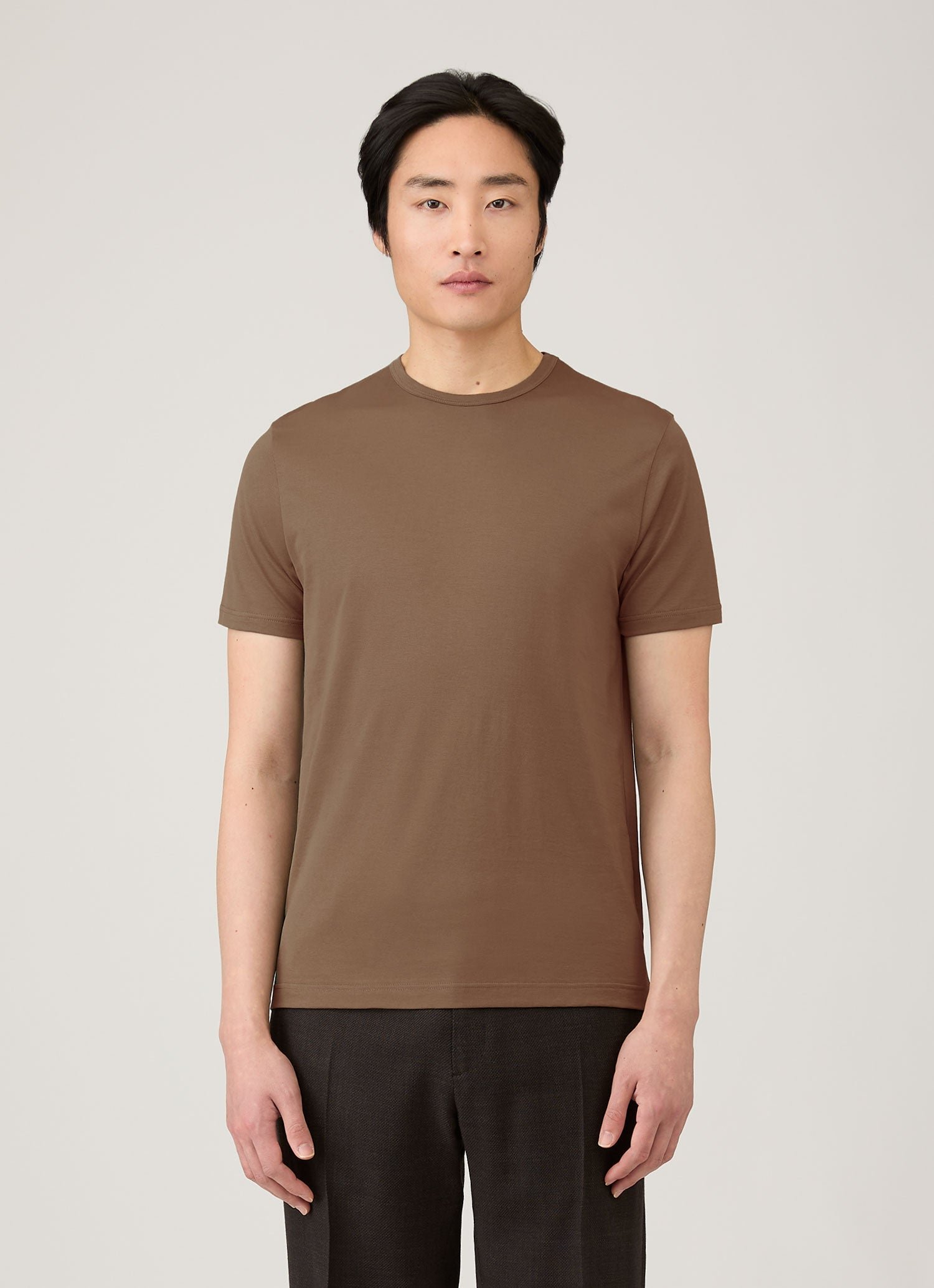 Men's Classic T-shirt in Bark - Image 2
