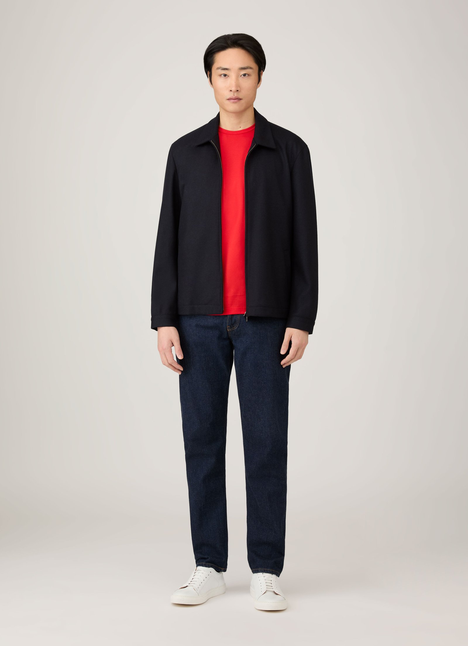 Men's Classic T-shirt in Bright Red - Image 3