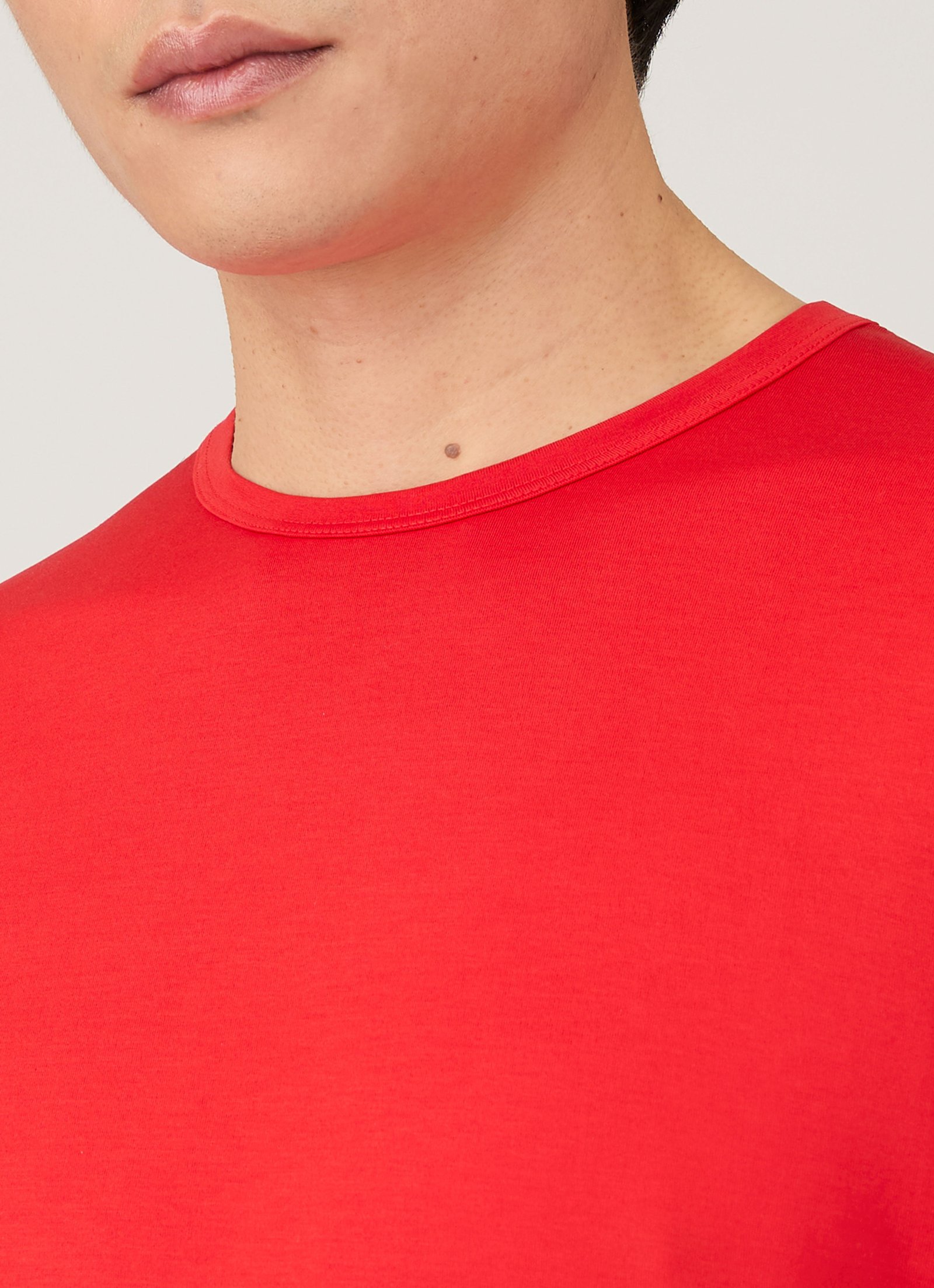 Men's Classic T-shirt in Bright Red - Image 6