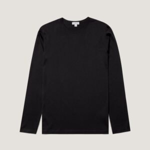 Men's Classic Long Sleeve T-shirt in Black