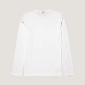 Men's Classic Long Sleeve T-shirt in White
