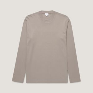 Men's Long Sleeve Heavyweight T-shirt in Iron Grey